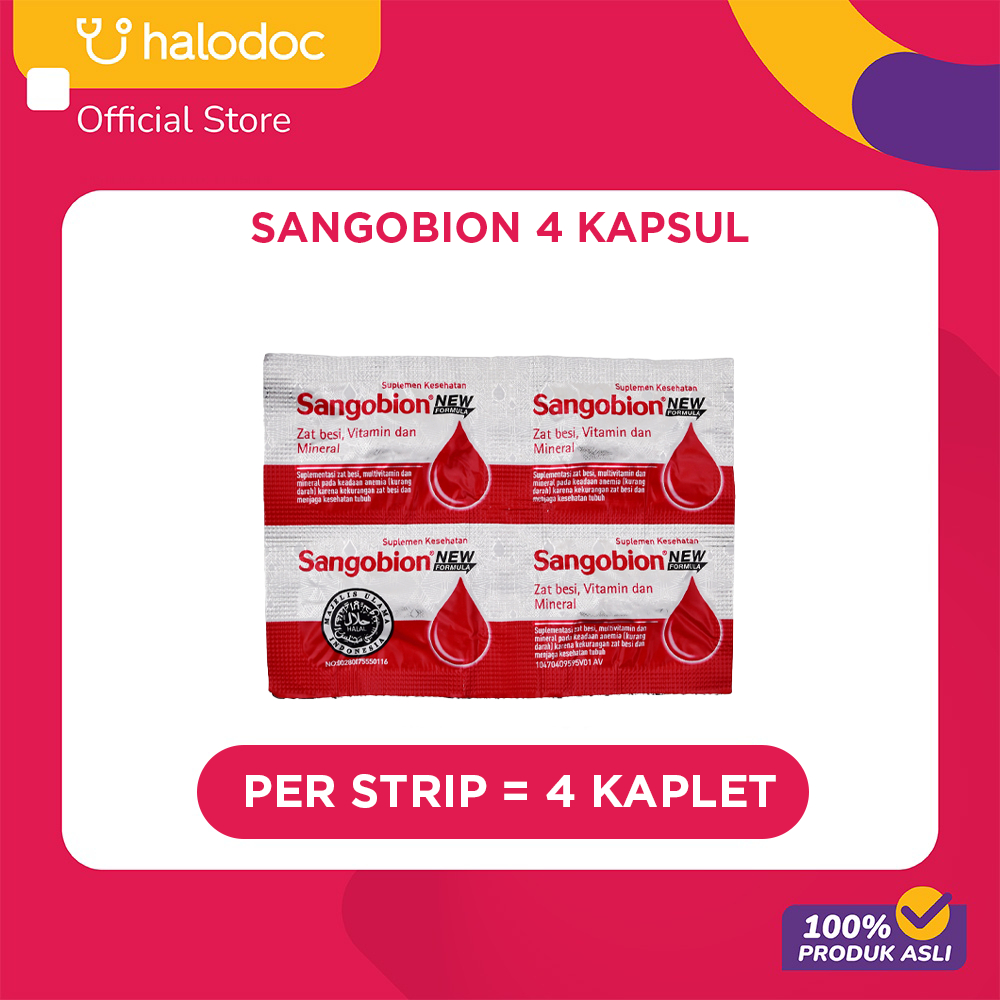 Sangobion 4 Kapsul