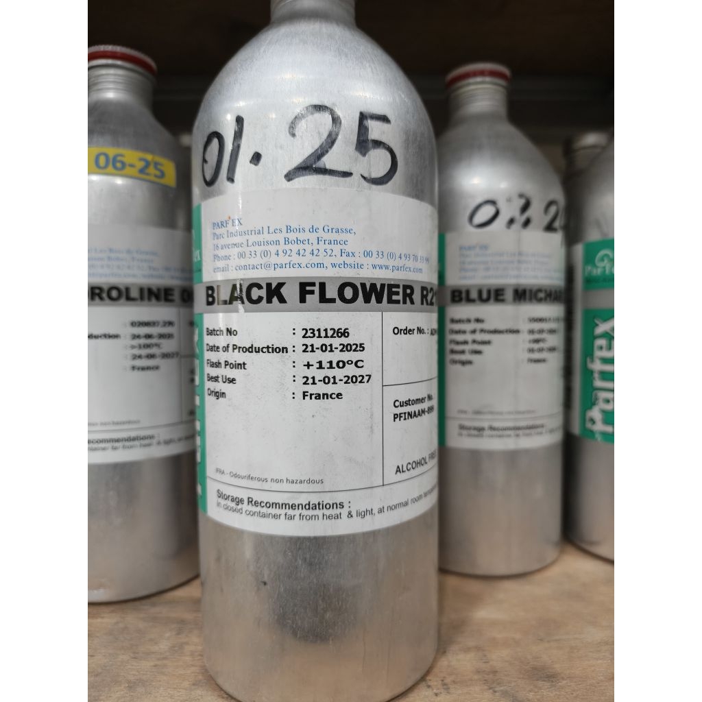 BLACK FLOWER BY PARFEX AROMA SEARAH AVRIL LAVIGNE BIBIT PARFUM MURNI