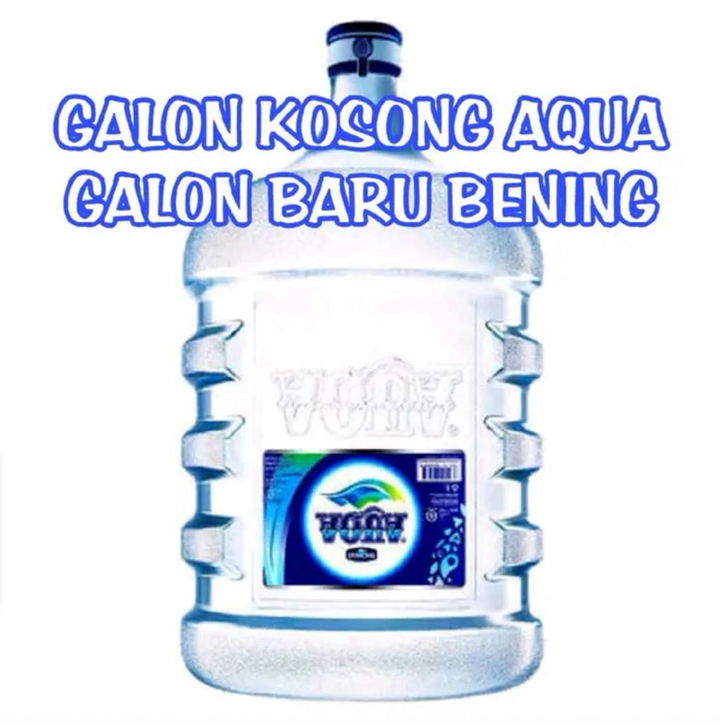 galon aqua kosong