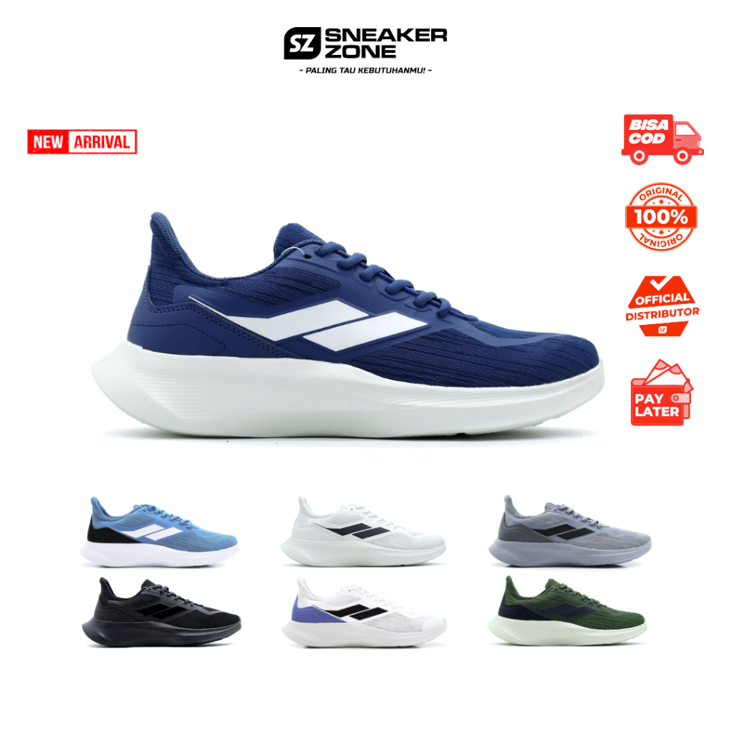 SEPATU RUNNING MILLS DELTA - SEPATU OLAHRAGA SPORT DAILY MILLS