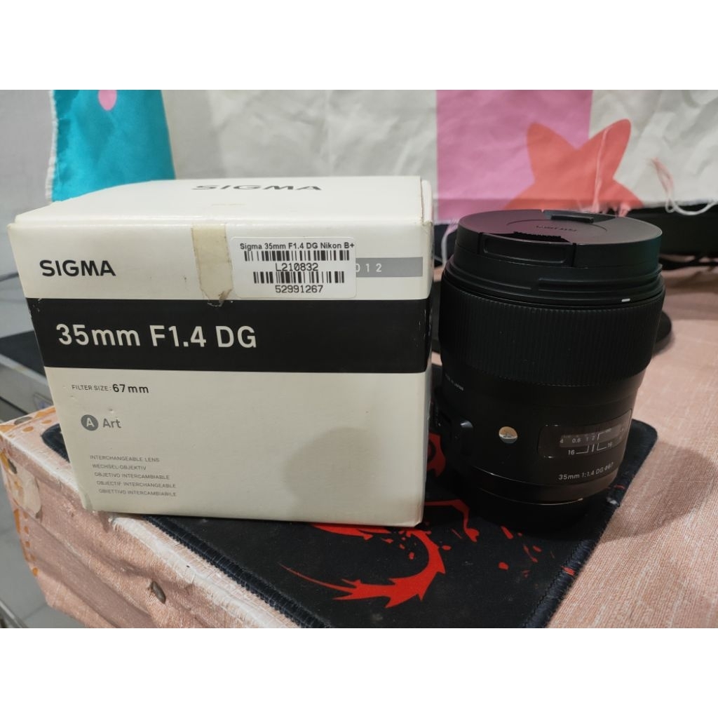 Lensa SIGMA ART 35MM F/1.4 FOR NIKON