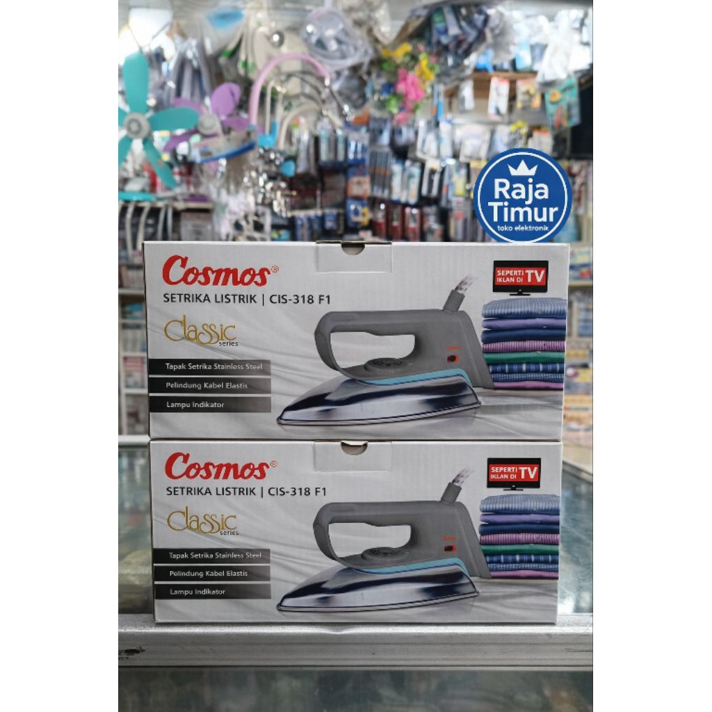 Setrika cosmos/Setrika stainless/setrika kering