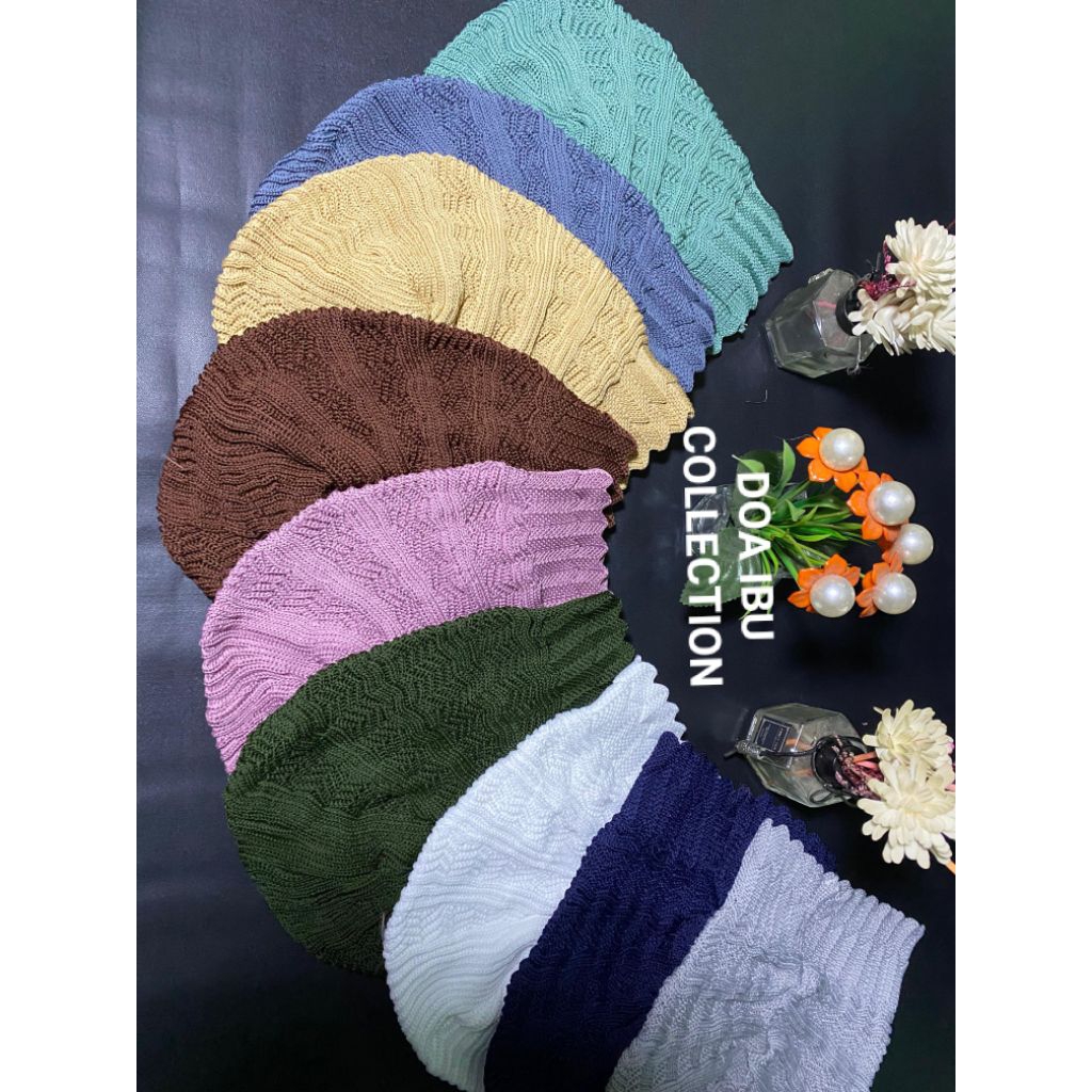 Ciput iner nenek rajut premium Daleman jilbab hijab