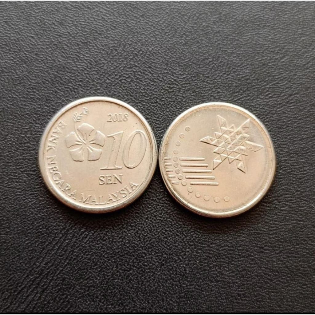 Koin 10 Sen Malaysia TP971 Koleksi Coin Asing Kuno Jadul Antik Langka Luar Negeri Mancanegara