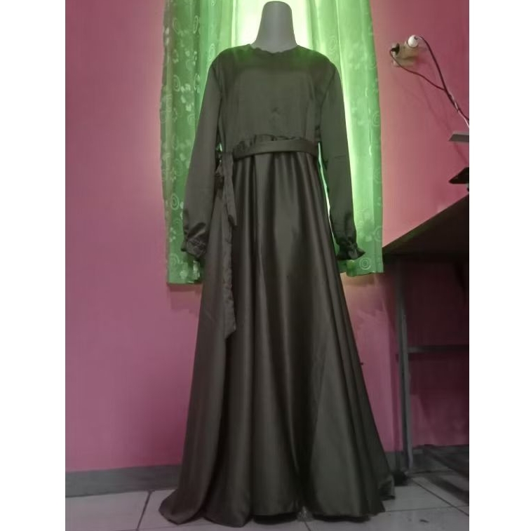 gamis model Payung bahan maxmara
