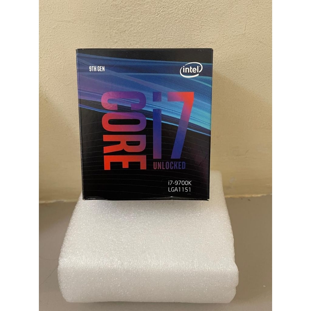 Processor Intel core i7 9700K unlocked - Box