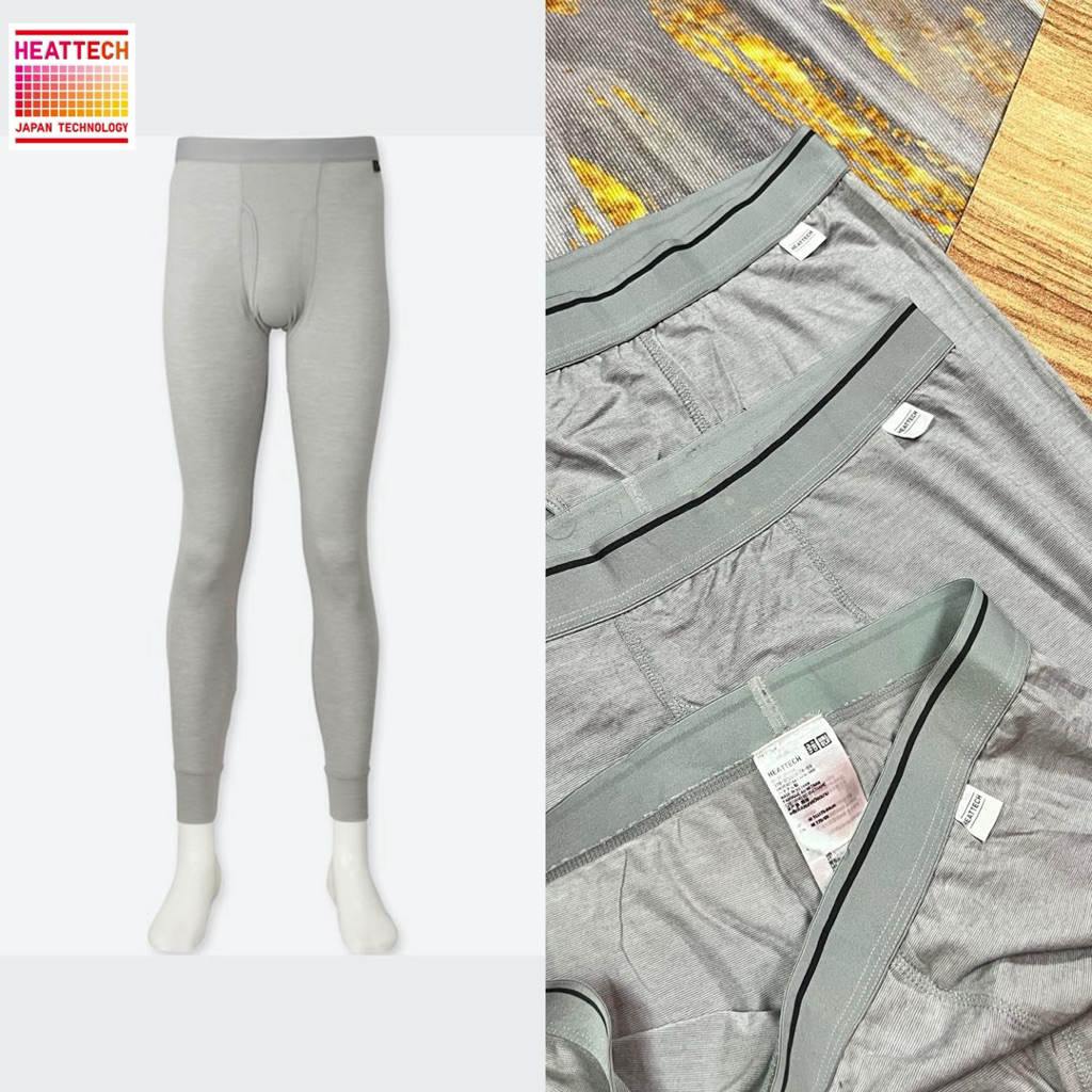 Uni Qlo Heattech Tights Men Size M & L