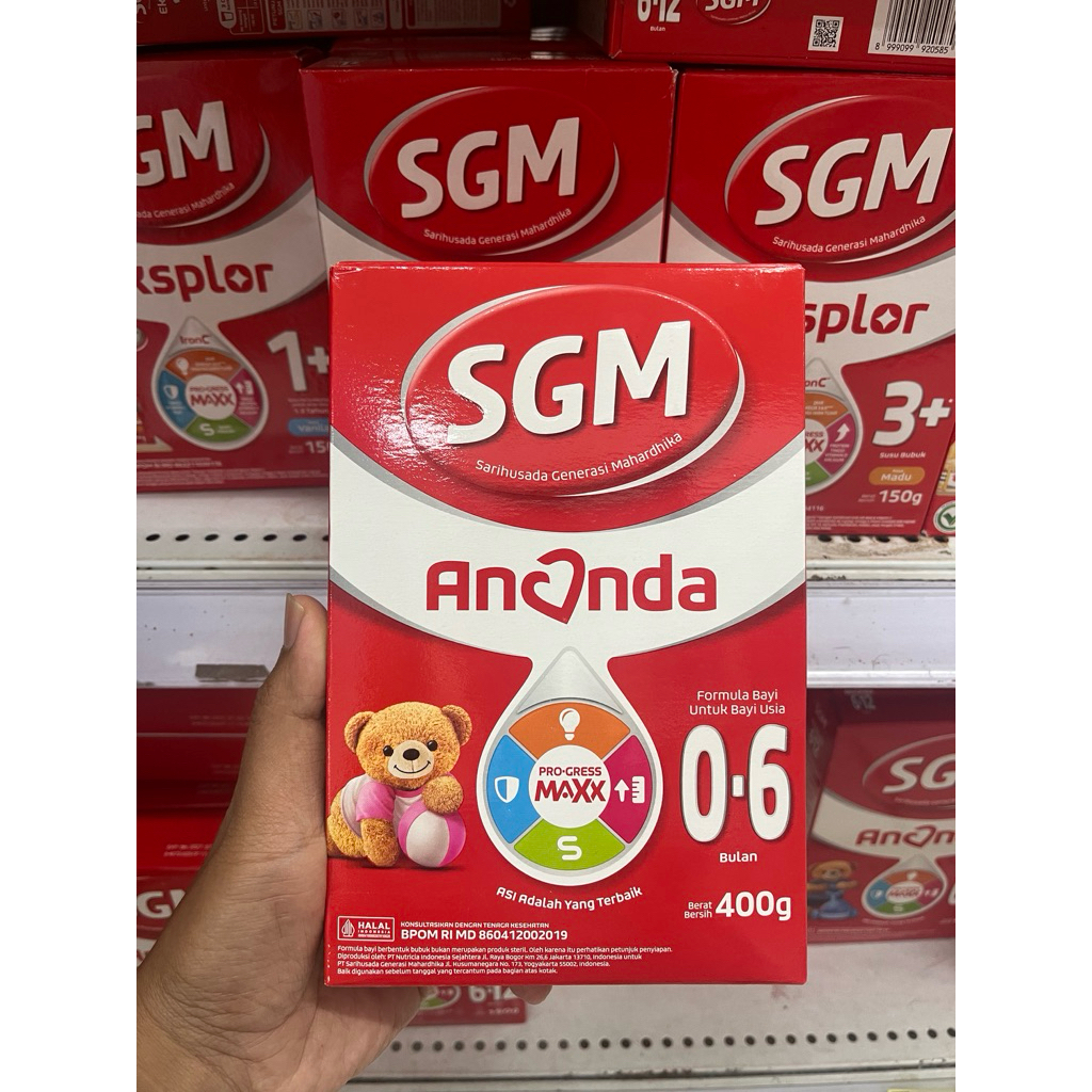 SGM Ananda 0-6bulan 400gr | sgm ananda | sgm 0-6bulan | sgm murah | susu murah