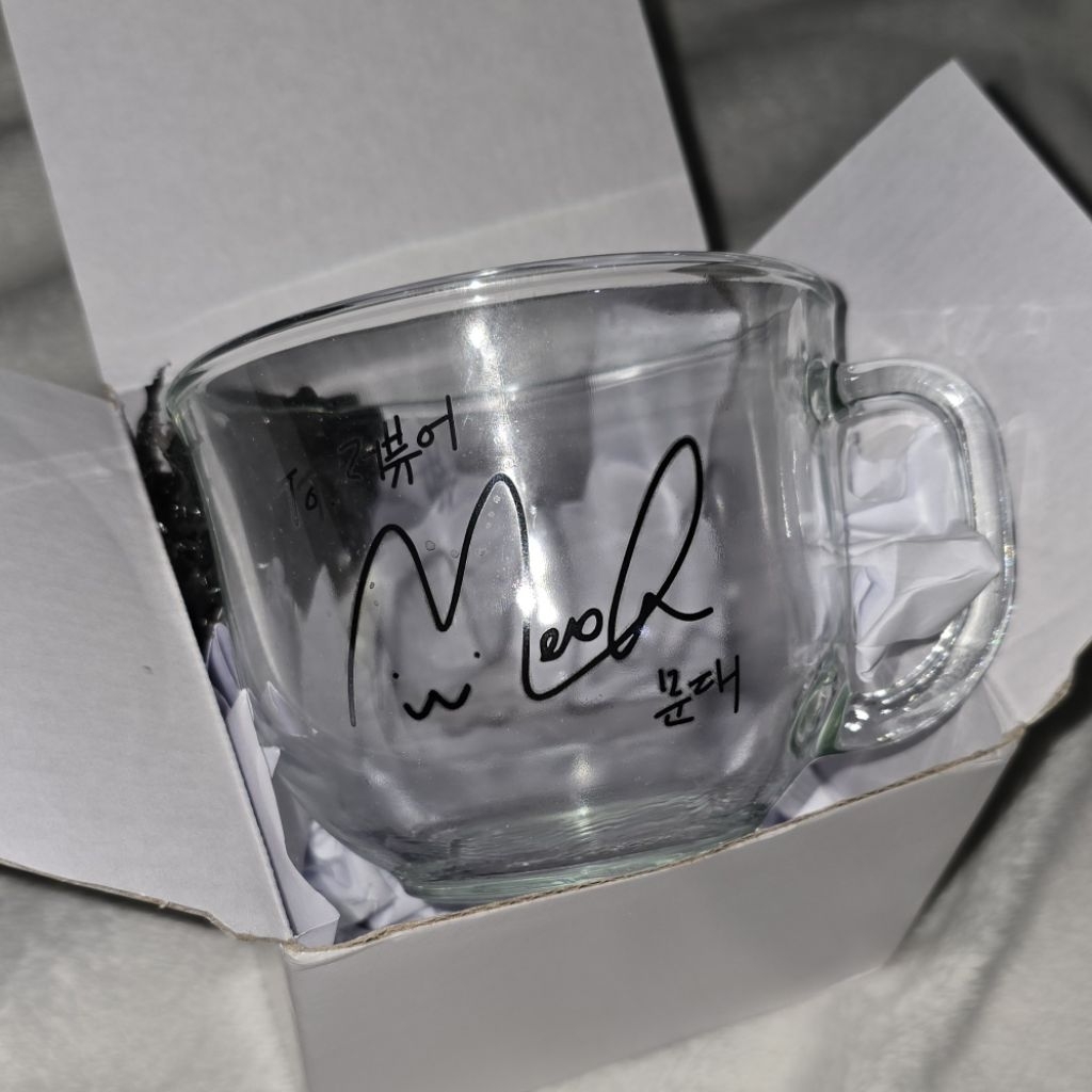 READY - TeSTAR DMJ Debut or Die Official Merch Moondae Mug