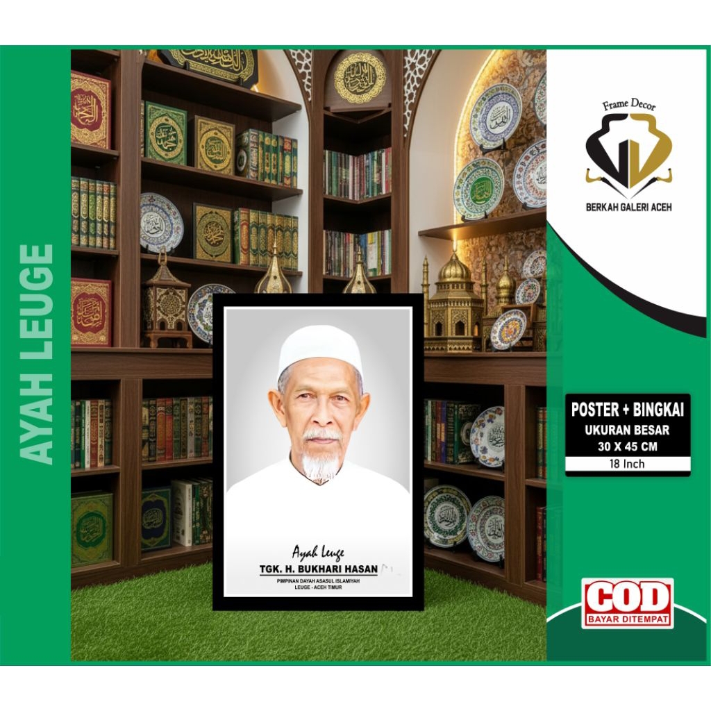 POSTER ULAMA ACEH / AYAH LEUGE