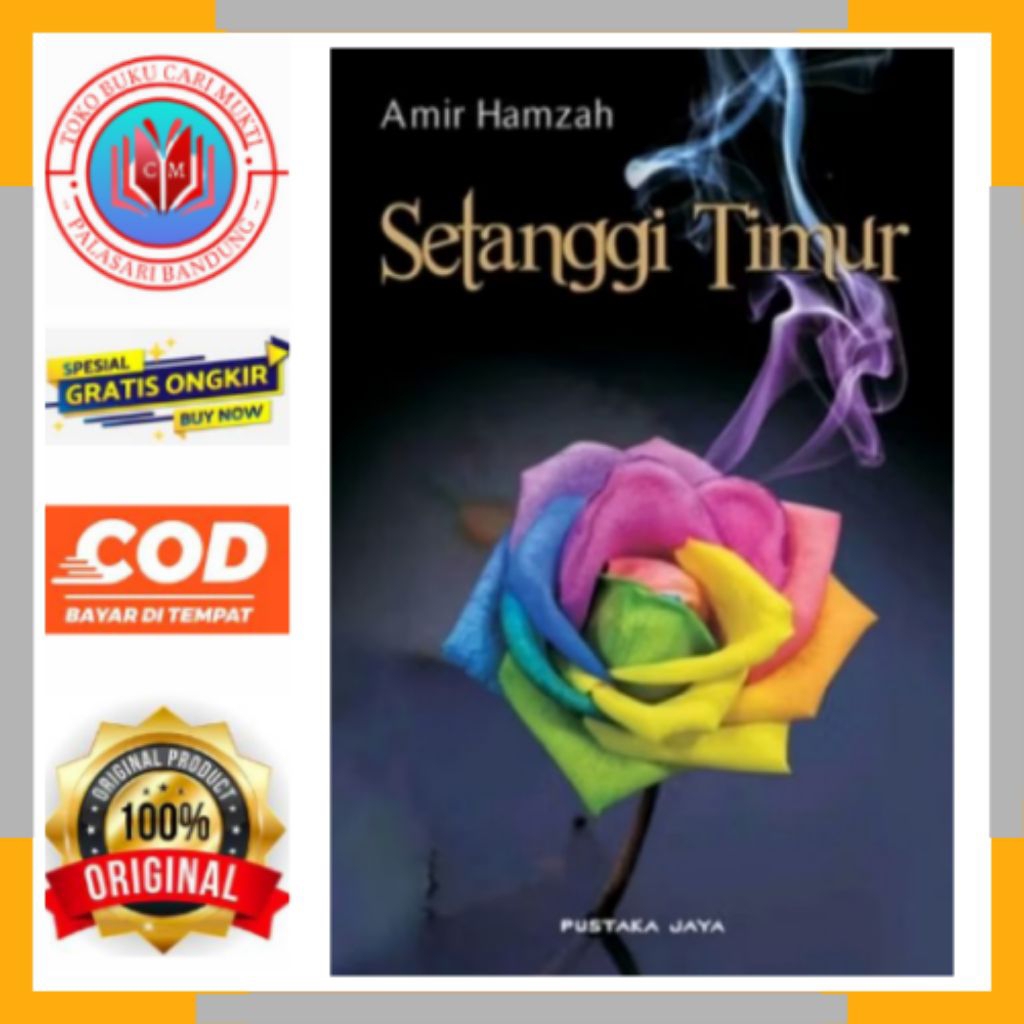 PUSTAKA JAYA BUKU KUMPULAN PUISI SETANGGI TIMUR - Amir Hamzah