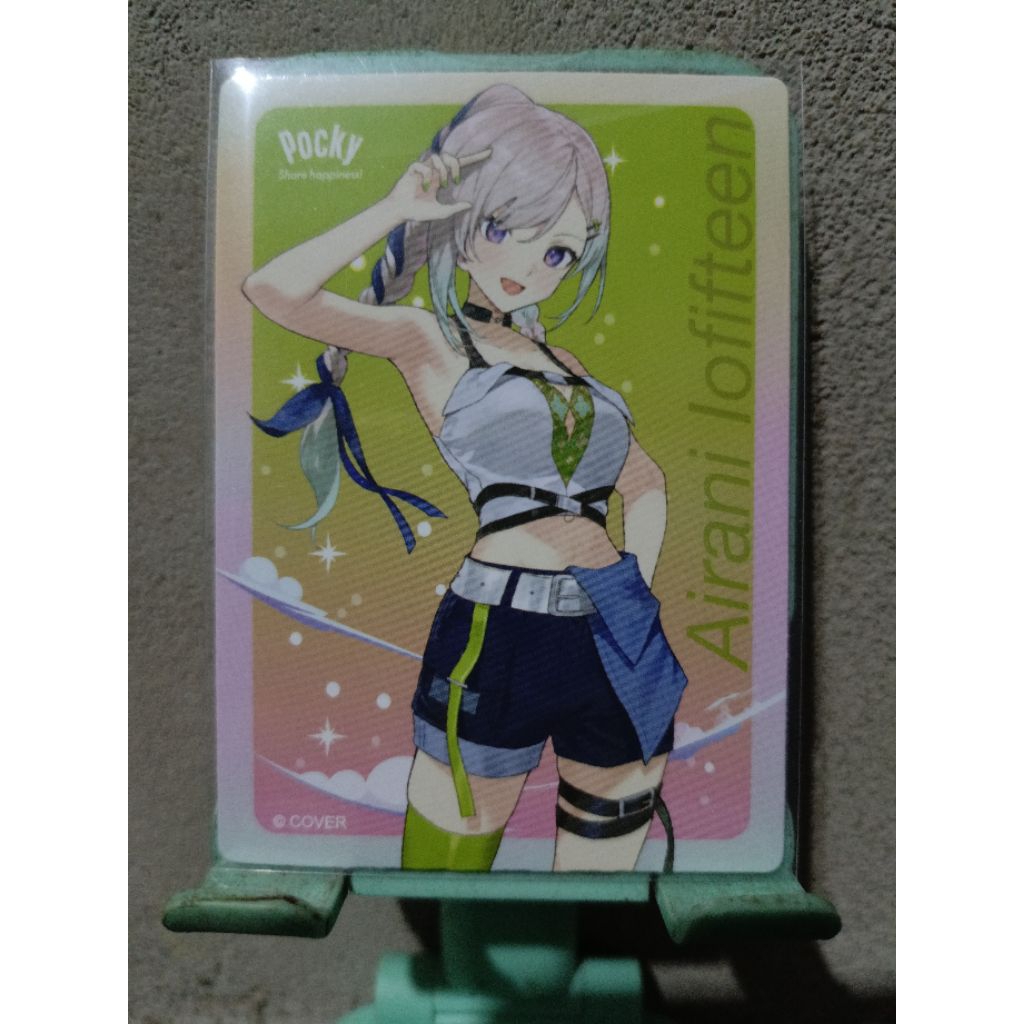 Kartu Pocky x Hololive Iofi