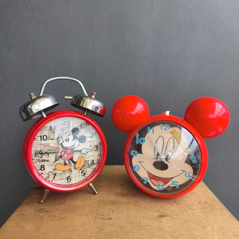 Watch Jam Meja Jam Murah Jam Second Jam VIntage Jam Disney Mickey Mouse