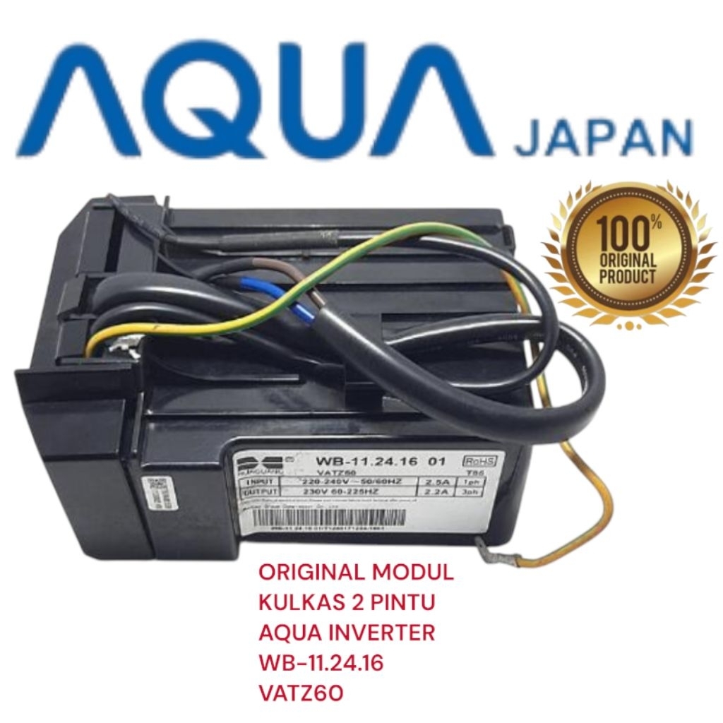 Modul kulkas Aqua inverter WB- 11,24,16 Original