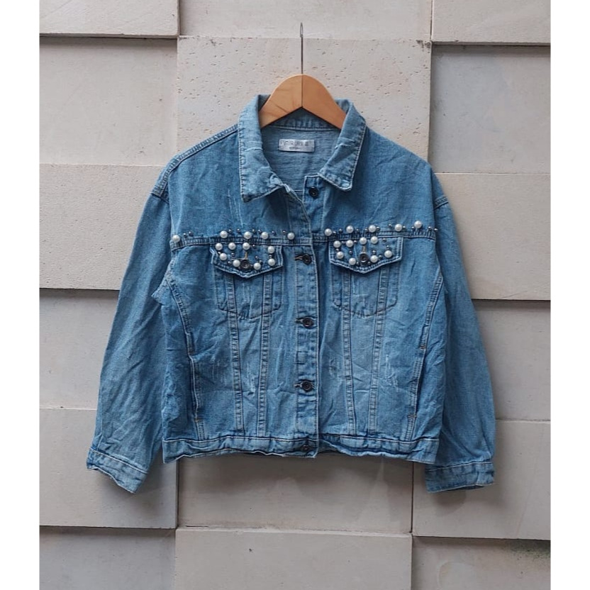 #14 JAKET JEANS IMPORT. NEW WITH TAG