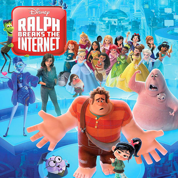 kaset DVD film anak animasi disney Ralph Breaks The Internet (2018)