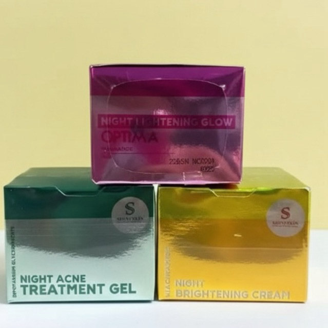 CM SUPER EXPRESS GLOWING night cream whitening hadalabo loreal jumiso hayejin larissa natasha erha e