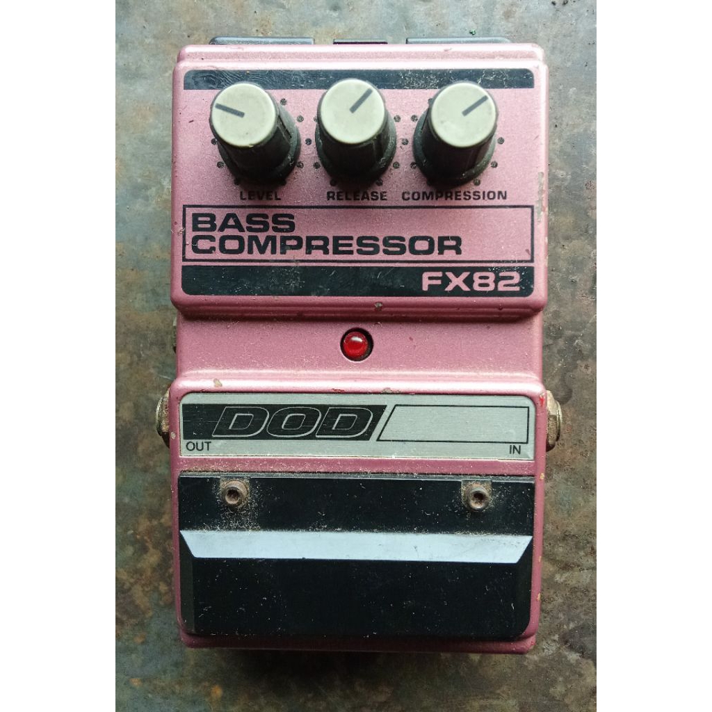 DOD FX82 Bass Compressor Effects Pedal