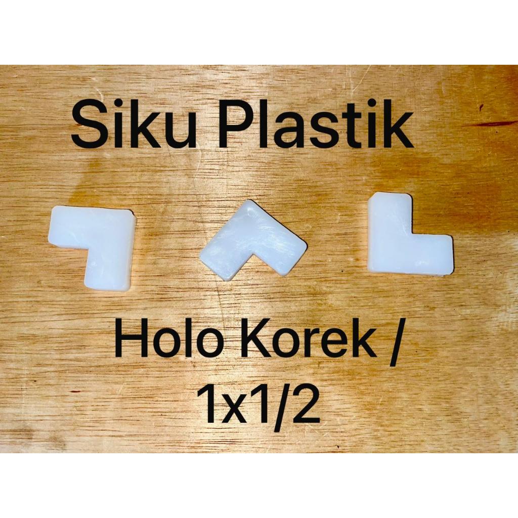 SIKU PLASTIK / SPIGOT PLASTIK ALUMUNIUM 1X1/2 HOLO KOREK