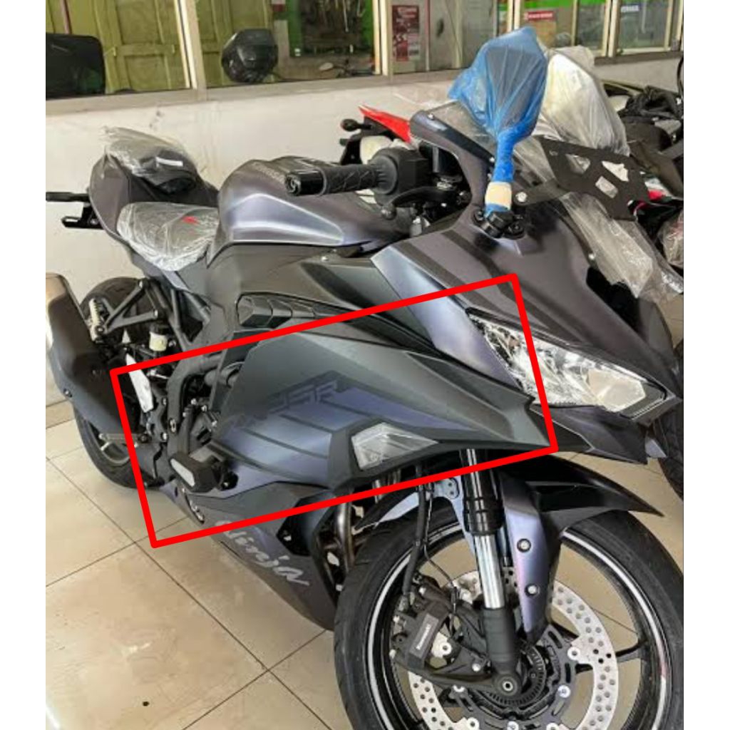fering fairing sayap tangki zx25r zx 25 r zx25 r grey abu abu 2025 original