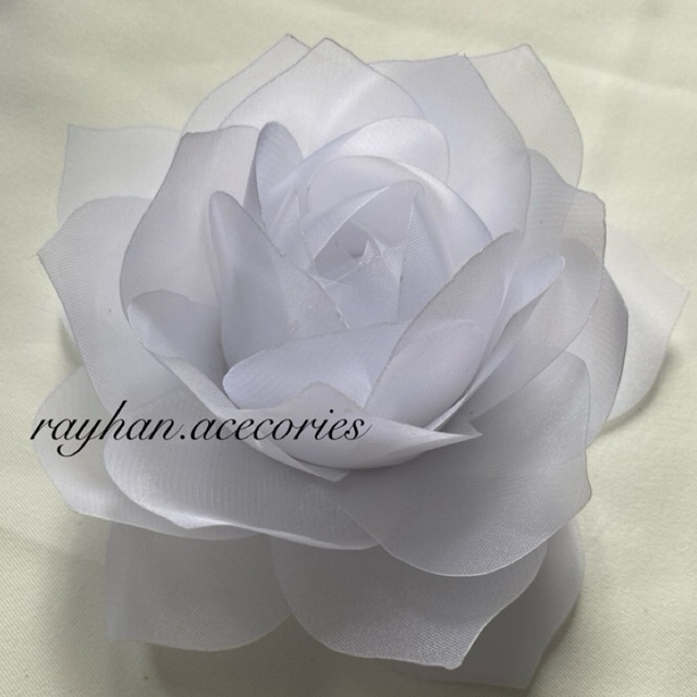 bros bunga organza/aplikasi bunga organza 3d