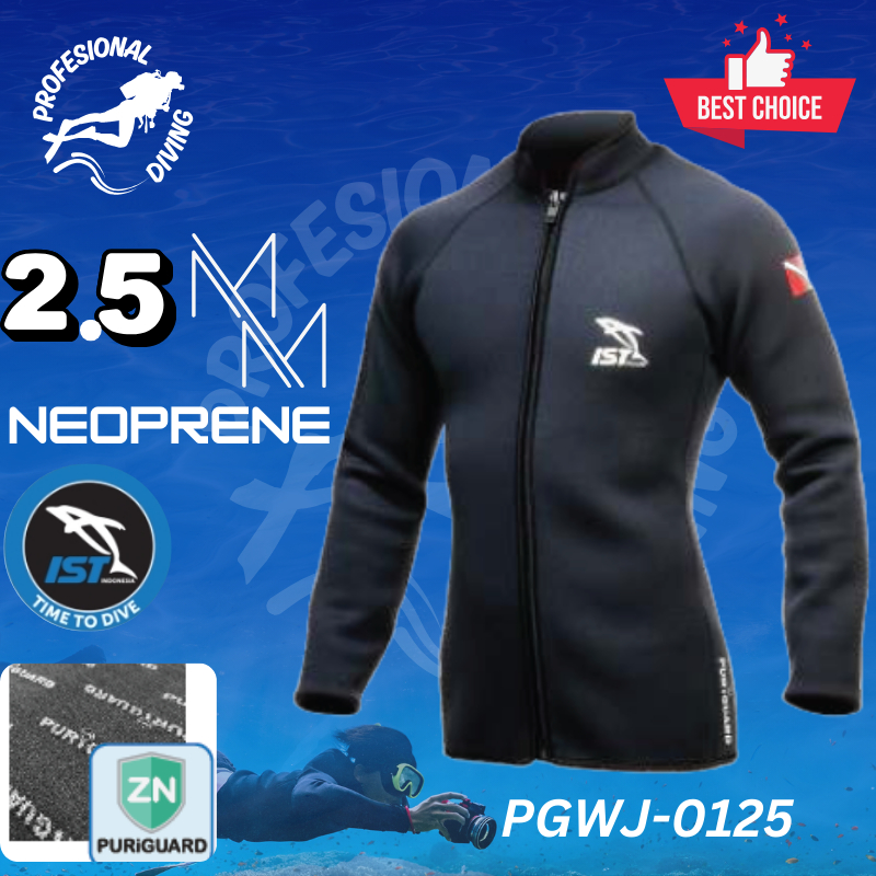 Jaket Selam Titan Wetsuit Jacket 2.5MM – PGWJ-0125 IST
