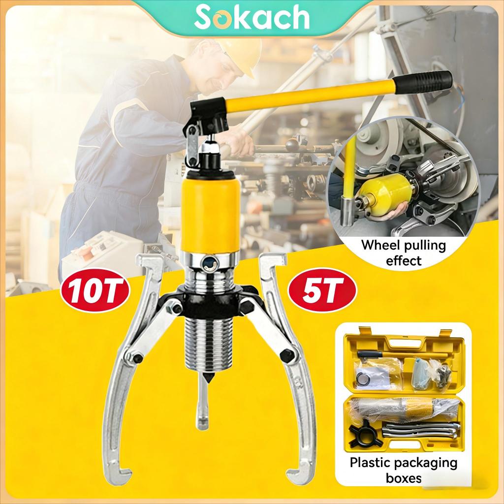 Integral Hydraulic Pulley 5Ton/10Ton Hydraulic Gear Puller Wheel Bear Puller Hydraulic Gear Puller A