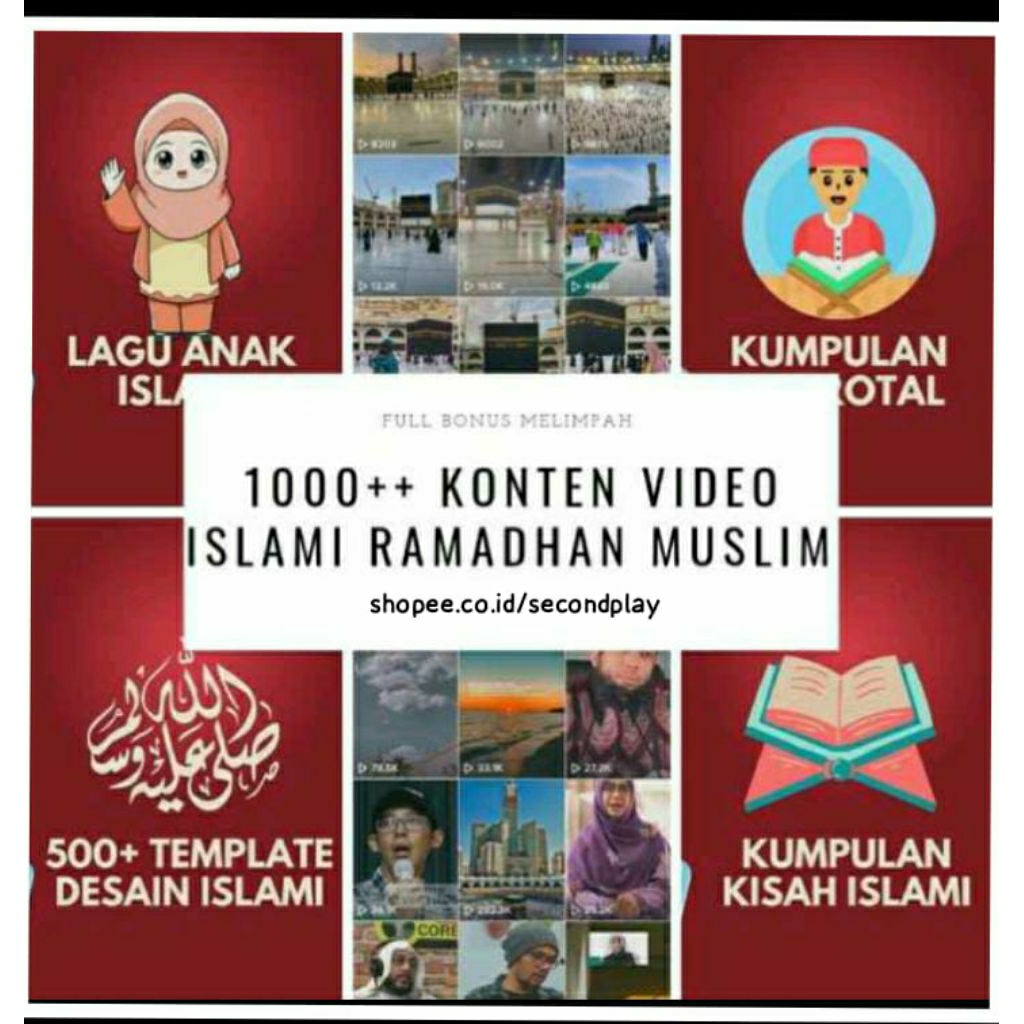KONTEN RAMADHAN 1000+ VIDEO ISLAMI