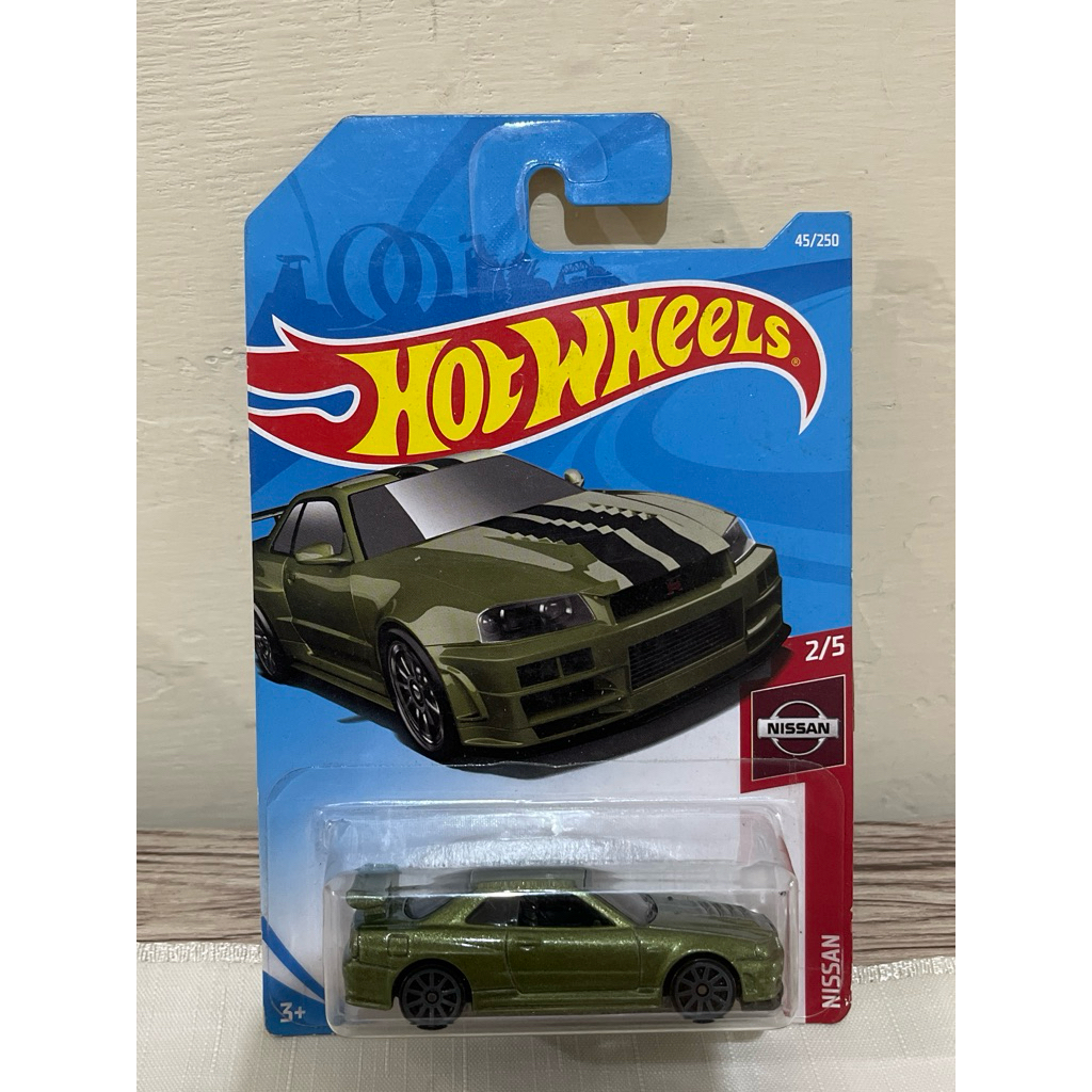 Hot Wheels Nissan Skyline GT-R (BNR34)