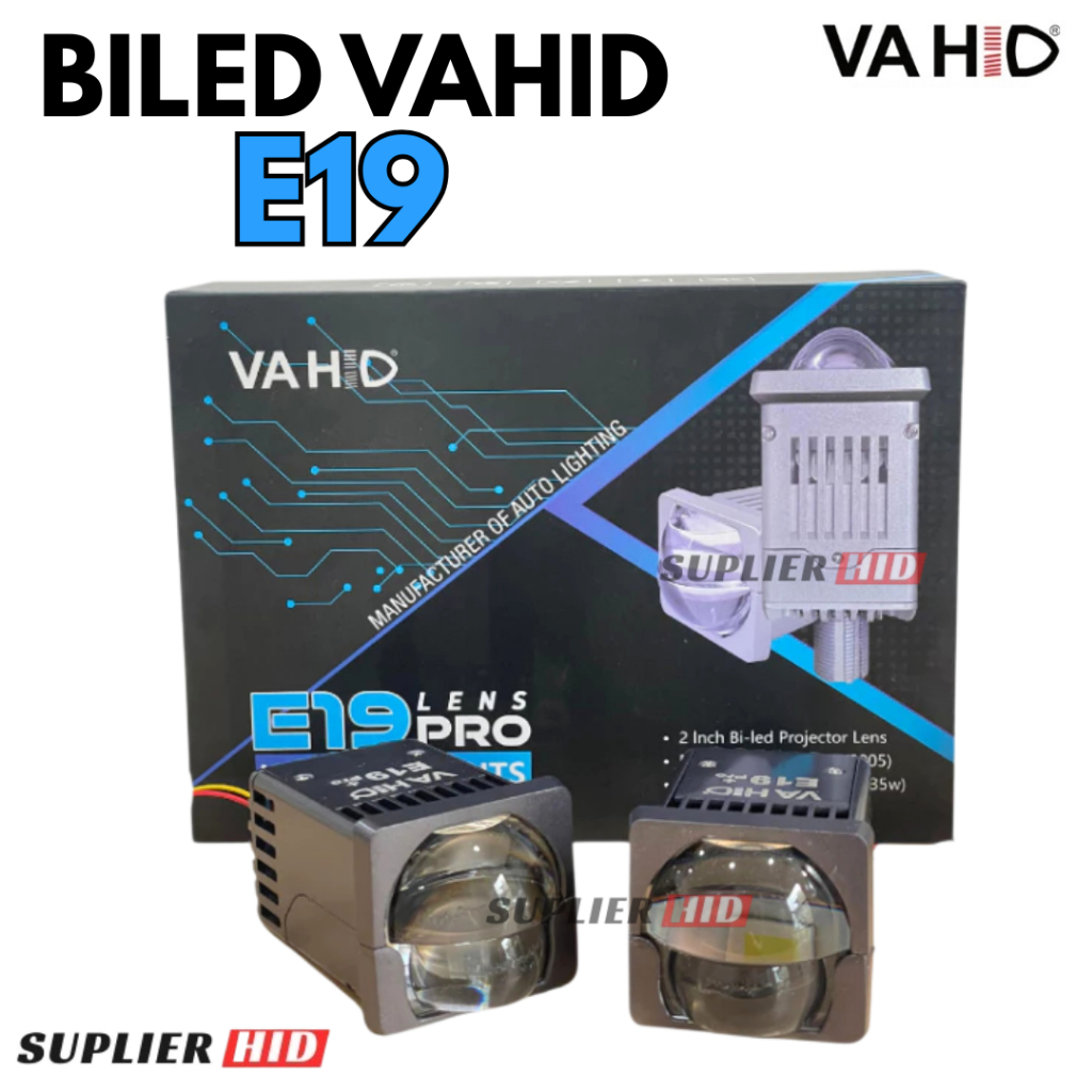 BILED VAHID E19 PRO MIni Projie Bi-LED E19 Pro Lens E19 Vahid | Mini Laser LED Projector Headlight