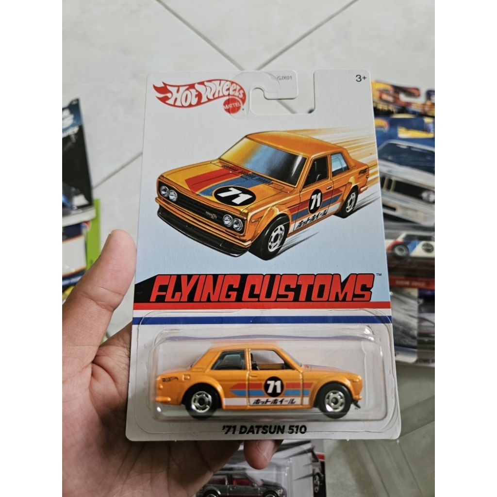 hotwheels datsun 510 flying customs