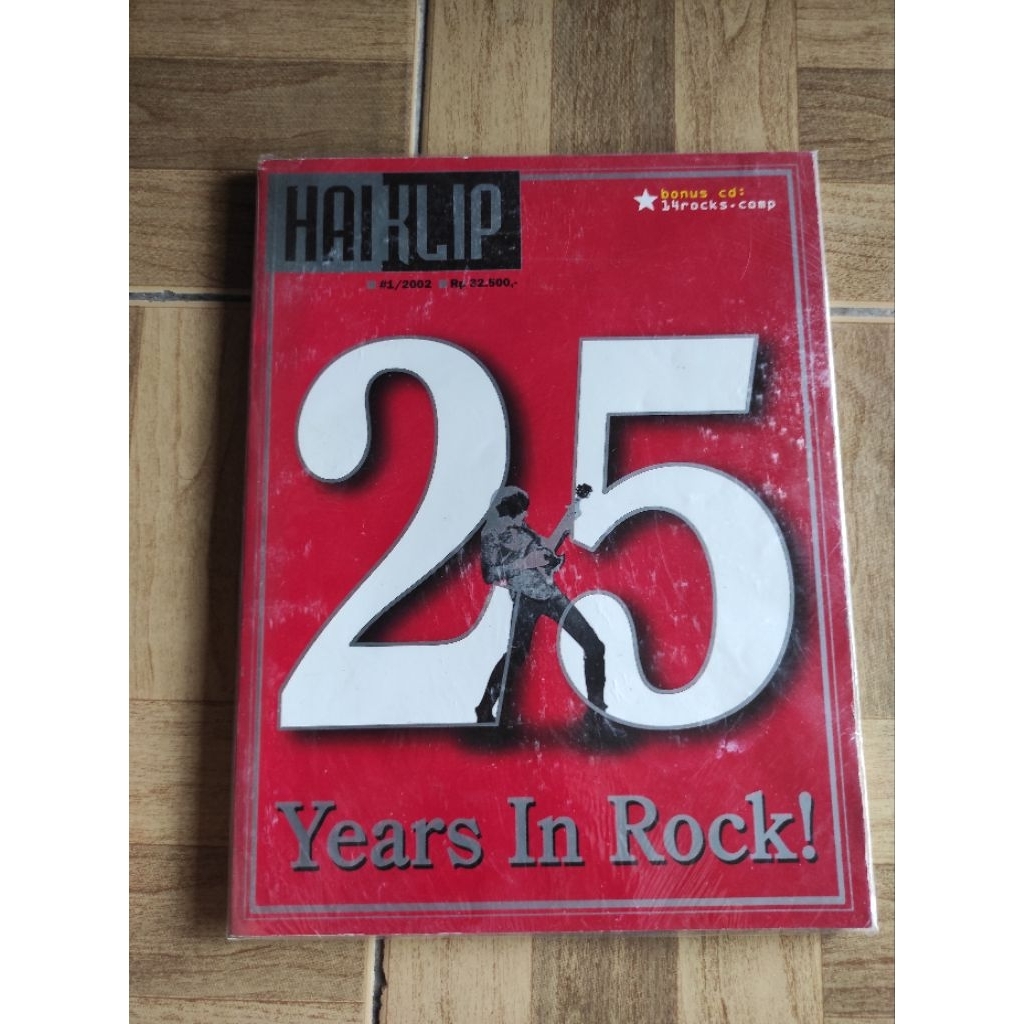 majalah HAI KLIP 25 years in rock