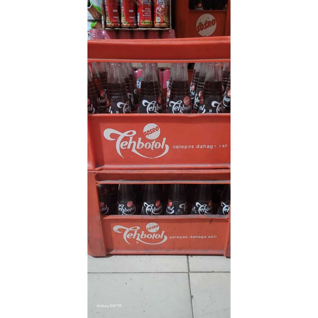 TEH SOSRO BOTOL KACA