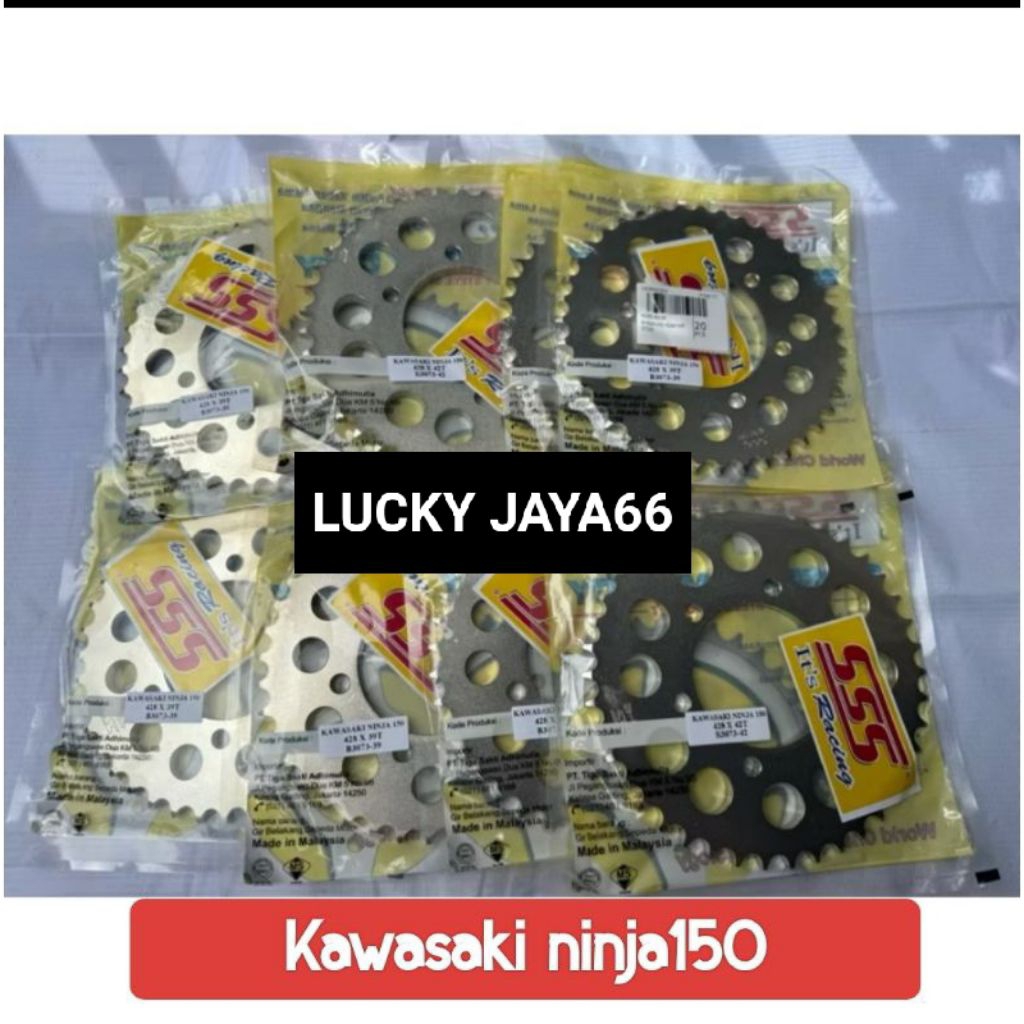 Gear sss Gear belakang sss 428 Ninja S Ninja R Ninja RR Original sss gear belakang 428 SSS