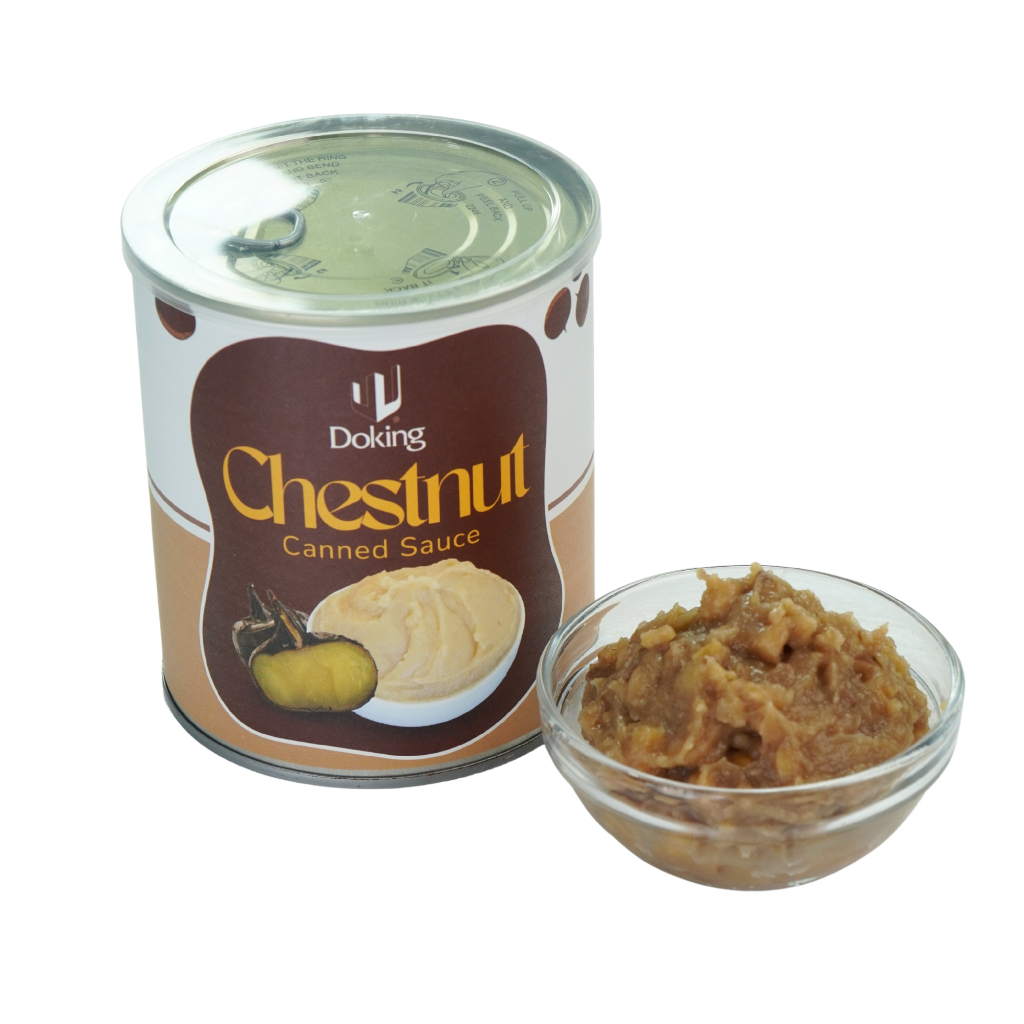CHESTNUT CANNED SAUCE DOKING - SAUS KACANG KASTANYE KALENG @850GR