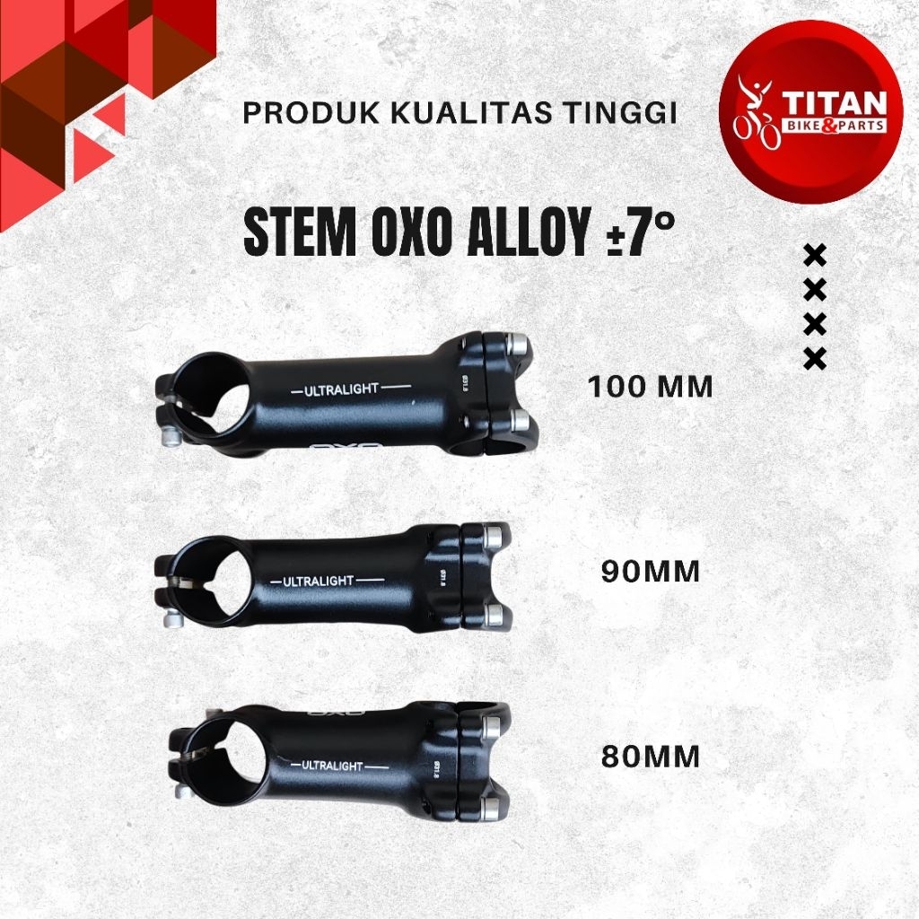 Stem Oxo Sepeda Gunung / MTB / Road Bike / Sepeda Balap