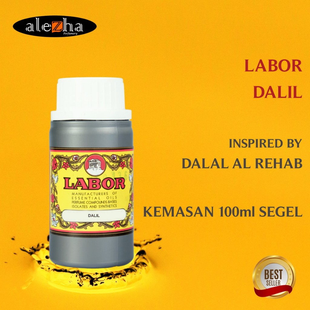 Bibit Parfum Murni DALILL (LABOR) 100ml SEGEL