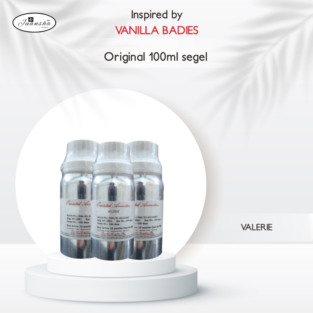 BIBIT PARFUM MURNI VALERIE | ORIENTAL AROMATICS 100ML SEGEL