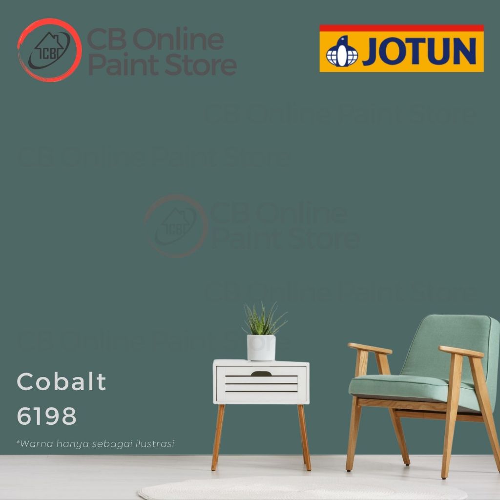 CAT TEMBOK JOTUN - COBALT 6198 - GALON