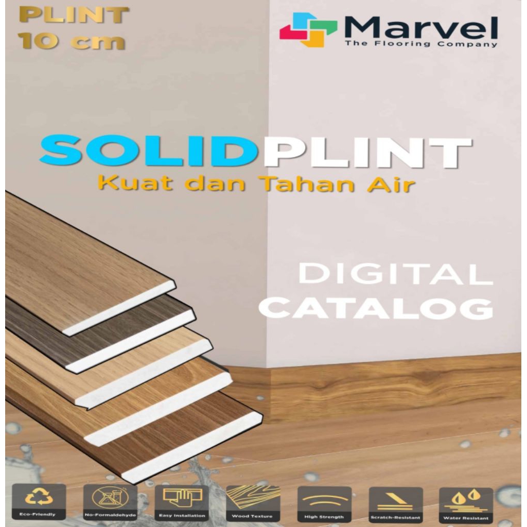PLINT LANTAI PVC (List dinding Parkit)
