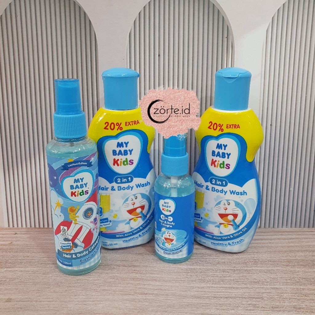 [ MY BABY KIDS] Paket Hemat 2in1 Hair&Body + Cologne