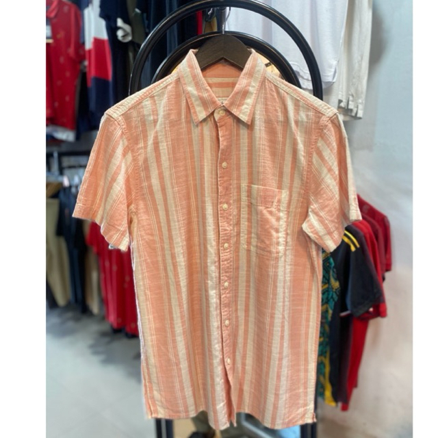 Kemeja American Eagle Striped Pria