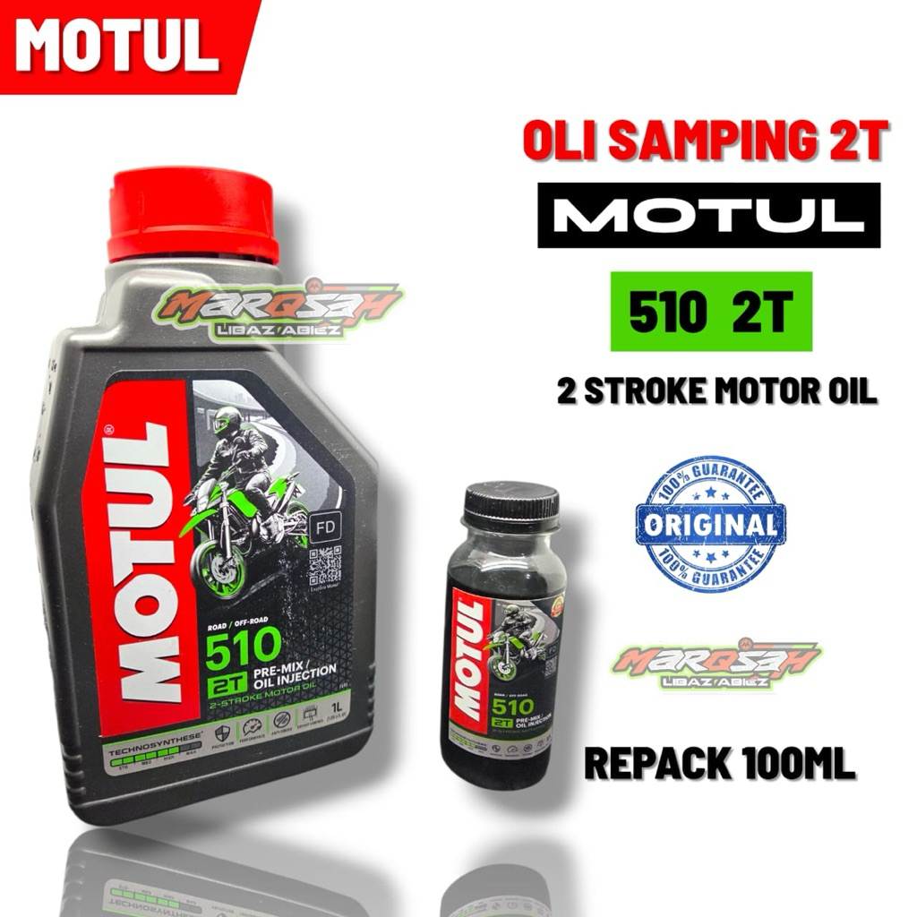 OLI SAMPING MOTUL 510 2T OLI SAMPING 2T MOTUL 510 ORIGINAL REPACK 100 ML