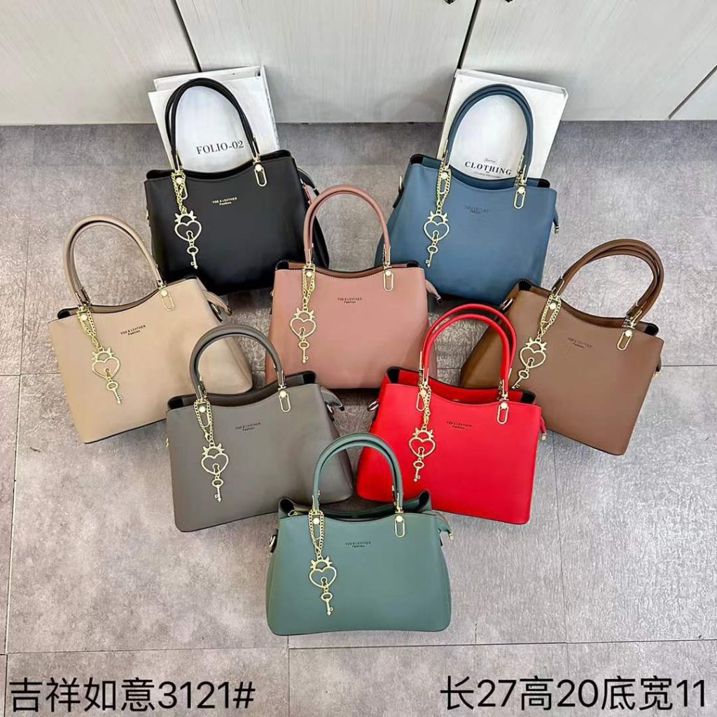 Promo Yadier Fashion Tas Selempang Kantor Sandang Wanita Import Quality Product Kulit PU 3121