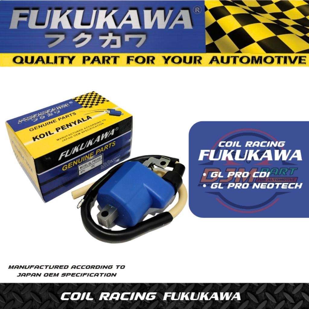 FUKUKAWA Coil Standar Racing Koil Pengapian Gl Pro Cdi Gl Pro Neotech Original