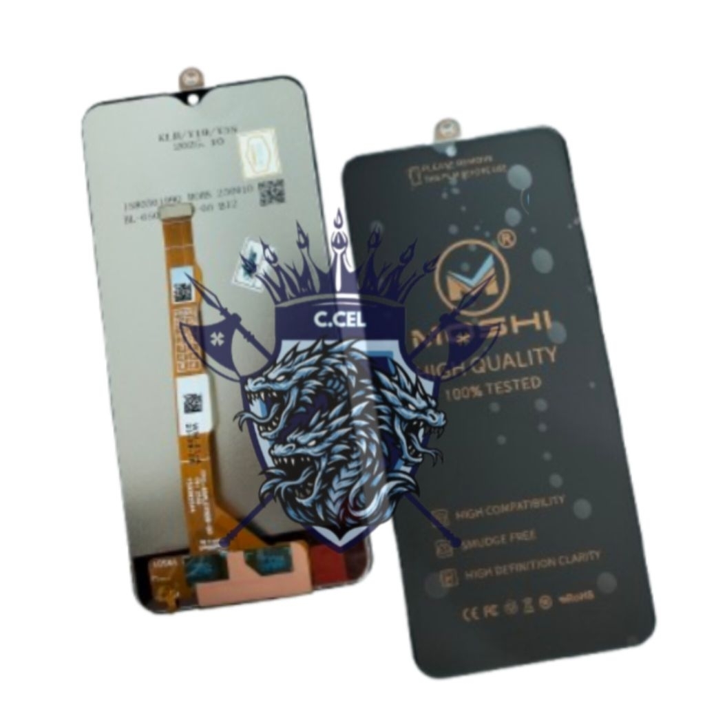 C CELL LCD TOUCHSCREEN VIVO Y19 / 1915 / Y5S / U3 / U20 / Z5I FULLSET