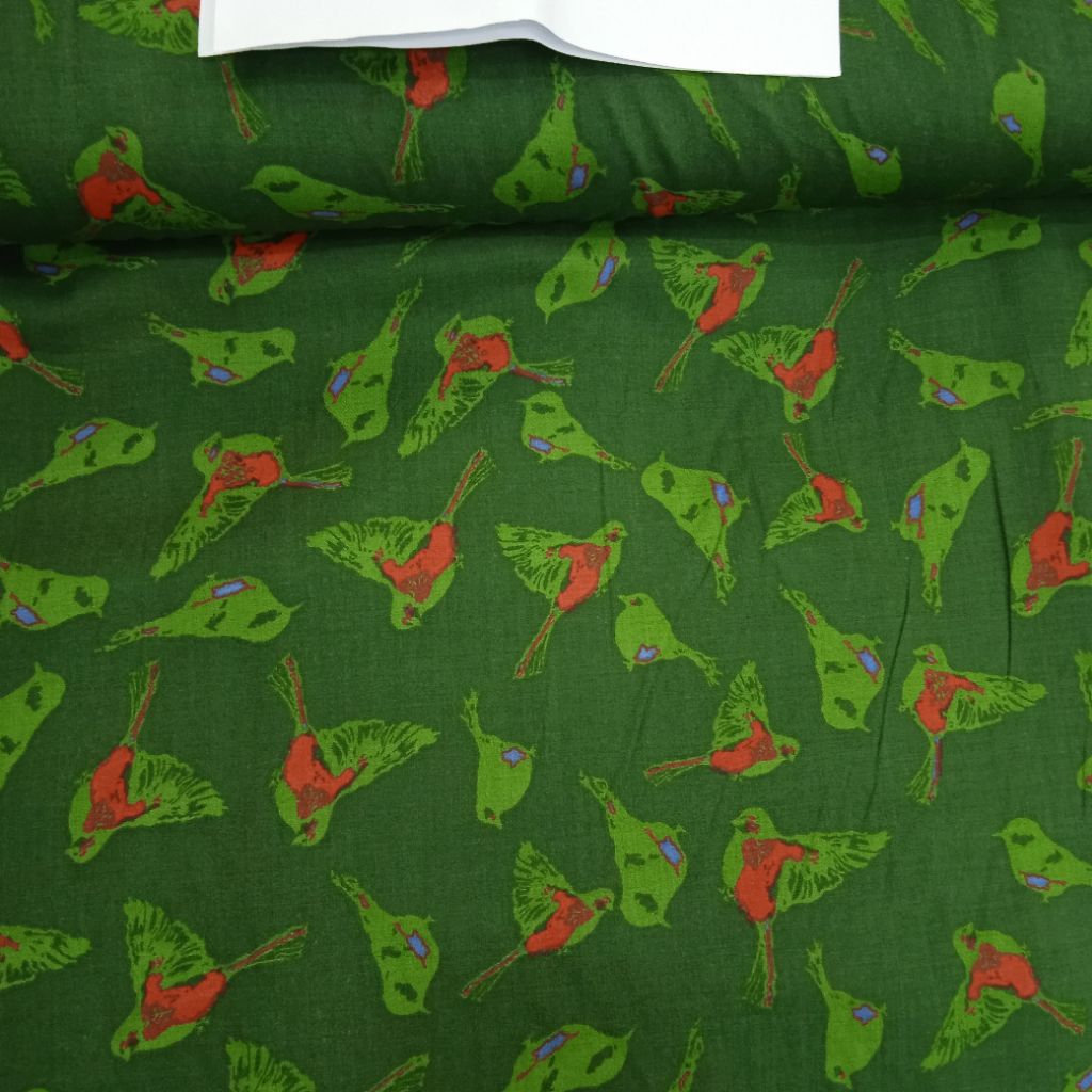 KAIN KATUN RAYON PREMIUM IMPORT BURUNG