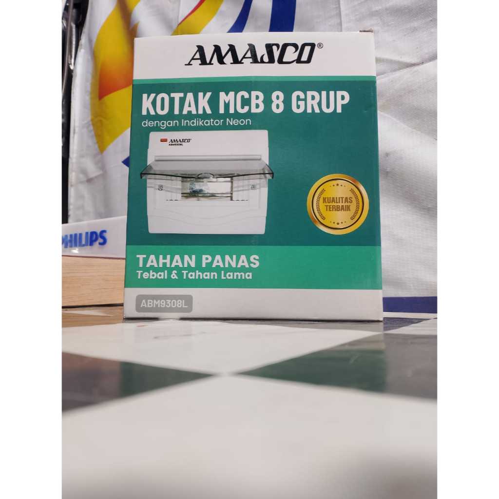 BOX MCB 8 GROUP AMASCO BOX MCB 6 GRUP PELINDUNG MCB 8 UNIT