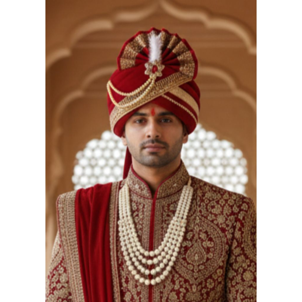 Topi india dewasa Turban india PO 1-2 hari