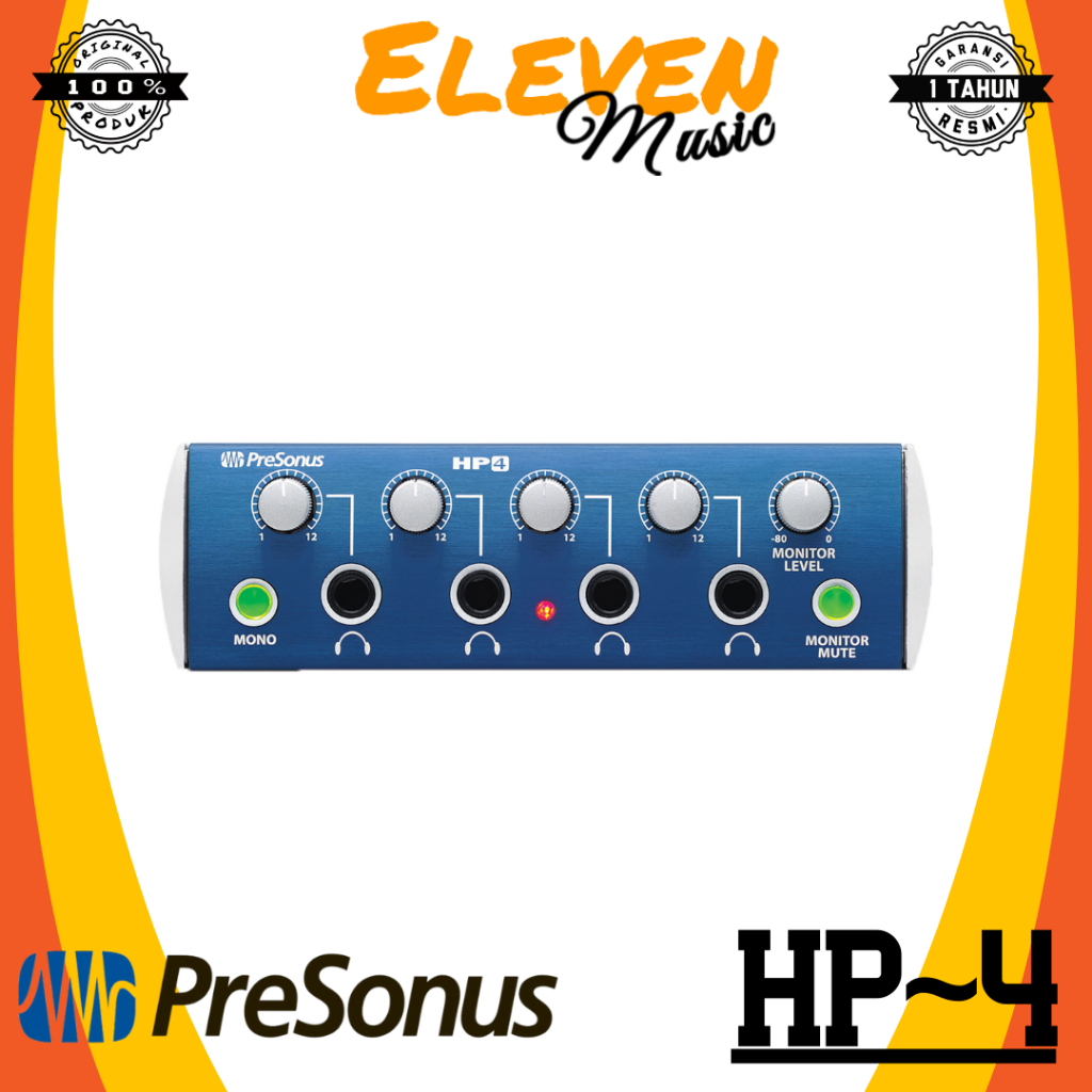 Presonus HP4 4-Channel Headphone Amplifier
